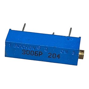 Trimpot Multivoltas 3006p 200k Ohms (200k/204) 15 Voltas 3006p-1-204