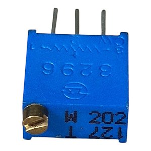 Trimpot Multivoltas 3296W 2K OHMS (2K/202) 25 VOLTAS Kit 5 peças