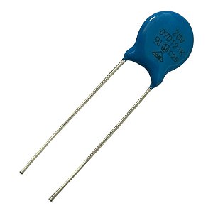 Kit com 100 Varistor S07K/75V 07D121K 7MM Radial