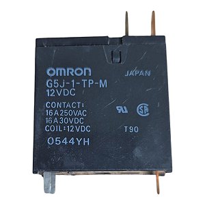 Rele 16a 1 Contato Rev. 12vcc Omron   G5j-1-tp-m-dt 12vcc 16a