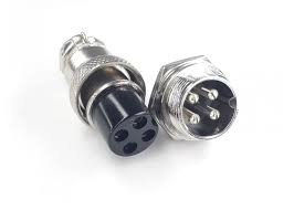 Conector Mike LS-3003-3009-4 Vias Macho/Fêmea