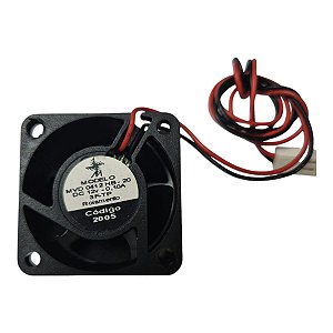 Cooler 40x40x20mm 12v 0.10a Mvd0412hb-20 Modelo 2 Fios