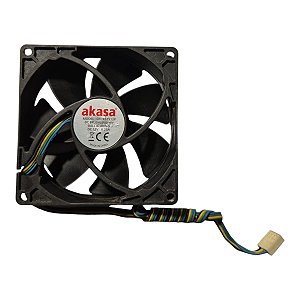 Cooler 92x92x25mm 12v 0.25a Dfc922512p 3500rpm 4 Fios Akasa