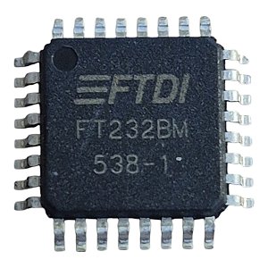 Circuito Integrado Ft232bm Smd Qfp-32