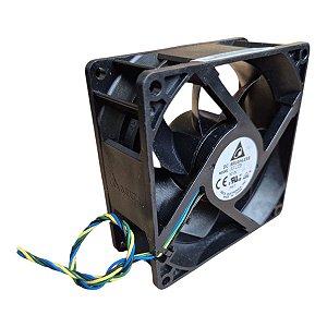 Cooler 92x92x38mm Dc12v 0,50a 4 Fios Delta Afc0912de