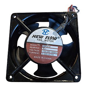 Cooler 120x120x38mm Bivolt 12038-b 110~240v 50/60hz New Flow