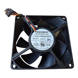 Cooler 90x90x32mm Dc12v 0.60a Pv903212pspf 0a  4 Fios  S/conector