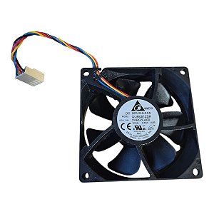 Cooler 80x80x25mm 12v 0.50a Qur0812sh 0kxrx-a00 4 Fios C/ Conector 5051-4