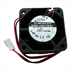 Cooler 40x40x28mm 12v 0,23a Ad0412ub-b31 2 Fios