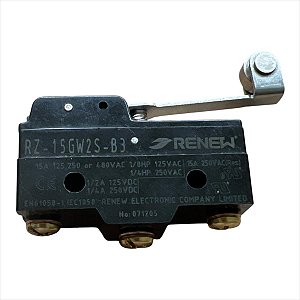 Chave Interruptora Rz-15gw2s-b3 15a/250v Com Roldana