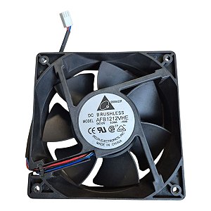 Cooler 120x120x38mm Dc12v 0.90a 3200rpm Afb1212vhe 3 Fios