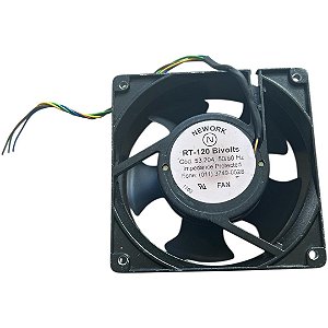 Cooler 120x120x38mm Rt-120 Bivolt Cod.53.204 4 Fios