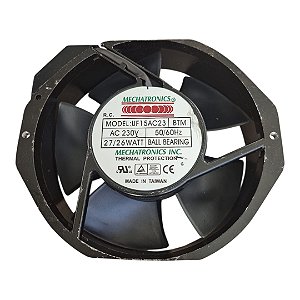 Cooler 230vac 172x150x38mm Uf15ac23-bthr 3400rpm 50/60hz 27/26 Watt Rolamento