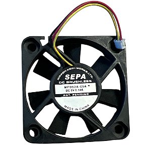 Cooler 50x50x10mm Dc5v 0.14a 3 Fios Mfd52a-05 Nippon Keink Sepa