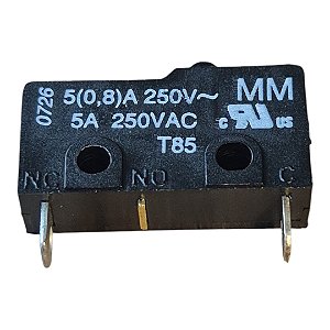 Nc+c Chave Micro Switch Mm1an1s 5amp 250v Kap