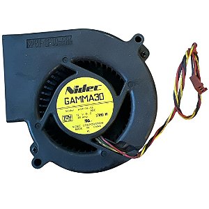 Cooler Turbo Fan Gamma A34124-58 Dc12v .65a Nidec 3 Fios