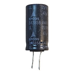 Capacitor Eletrolitico 47uf/350v B43858-a4476-m Pre Cortado