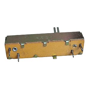Potenciômetro Fader Deslizante B50k 50x10mm 15mm