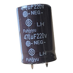 Capacitor Eletrolitico 470uf/220v 105º 22x35mm