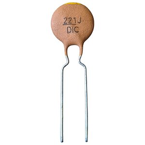 Capacitor Ceramico Disco 220pf/50v P:5mm Granel