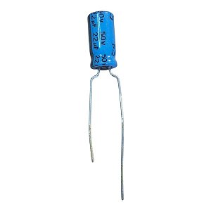 Kit com 100 Capacitor Eletrolitico 22uf/50v 5x11 85°c Jh