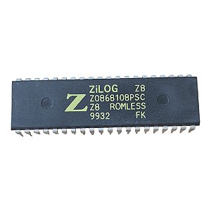 Circuito Integrado Z0868108psc Z8romless Dip-40 Zilog
