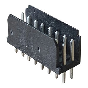 Conector Header Macho 76385-408lf 16 Pinos P/ Solda Amphenol