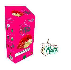 Erva-Mate Saborizada de Anis estrelado, Hibisco, e Gengibre 500g