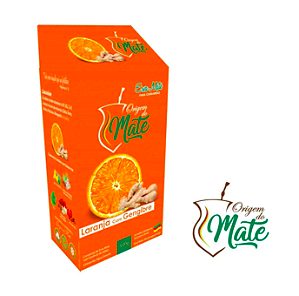 Erva-Mate Saborizada de Laranja com Gengibre 500g