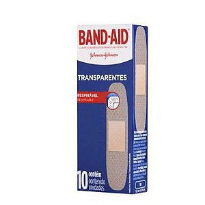 CURAT BAND-AID 10UN TRANSPARENTE
