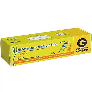 DICLOFENACO DIETILAM G*  CRE 10MG 60G