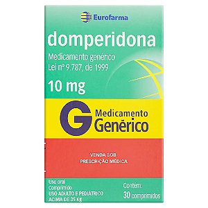 DOMPERIDONA G*  10MG 30CPR