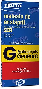 ENALAPRIL MAL G*  20 MG 30CPR