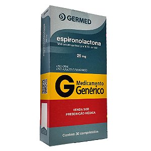 ESPIRONOLACTONA G*  25MG 30CPR