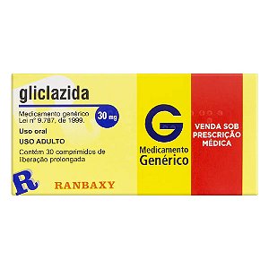 GLICLAZIDA G*  30MG 30CPR