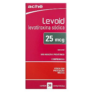 LEVOID  25MCG 30CPR