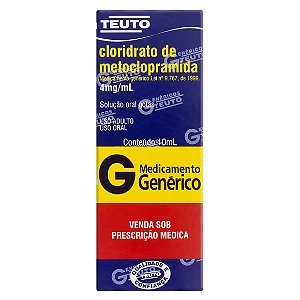METOCLOPRAMIDA G*  G TS 4MG 10ML