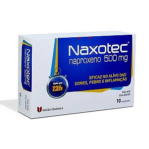 NAXOTEC 500MG COM X  10