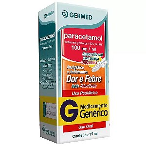 PARACETAMOL G*  SOL 100MG 15ML