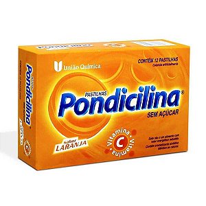PONDICILINA LARANJA  VIT C PASTX12 (AL)