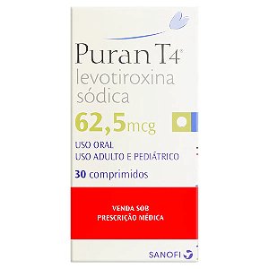 PURAN T4   62,5MCG 3 0CPR