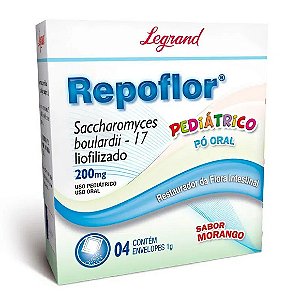 REPOFLOR 200MG 4ENV 1G