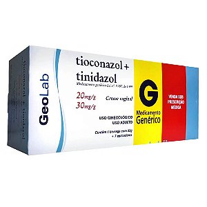 TIOCONAZOL+TINIDAZOL G*  CRE VAG 35G+7APL