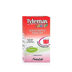 TYLEMAX CRIANCA SOL 160MG/5ML 60ML FRUTA