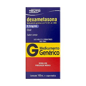 DEXAMETASONA G*  ELI XIR 0,1MG 100ML