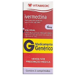 IVERMECTINA G*  6MG 2CPR
