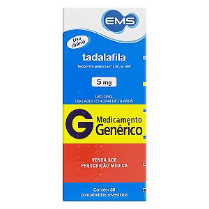 TADALAFILA G*   5MG 30CPR