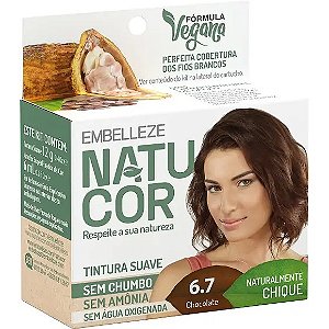 TINT NATUCOR 6.7 LOU RO ESCURO MARROM