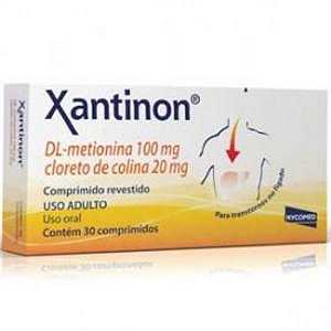 XANTINON 100/20MG 30 CPR