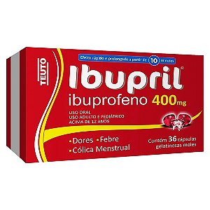 IBUPRIL 400MG  ENV 3 CAP